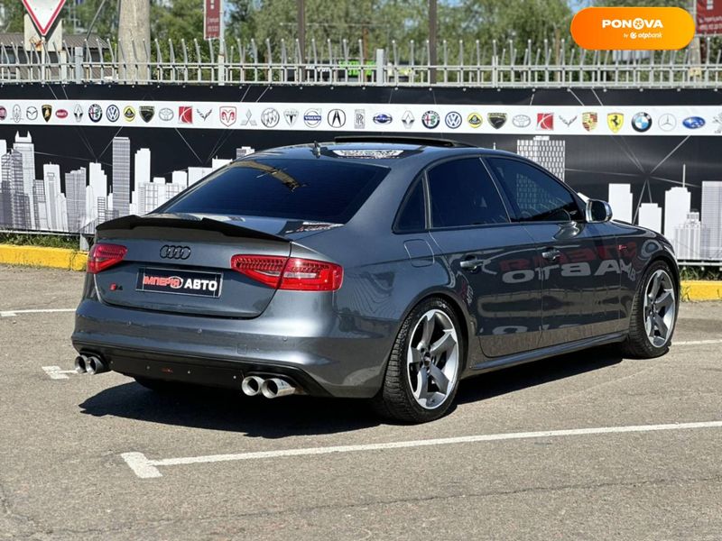 Audi S4, 2014, Бензин, 3 л., 88 тыс. км, Седан, Серый, Киев 38434 фото