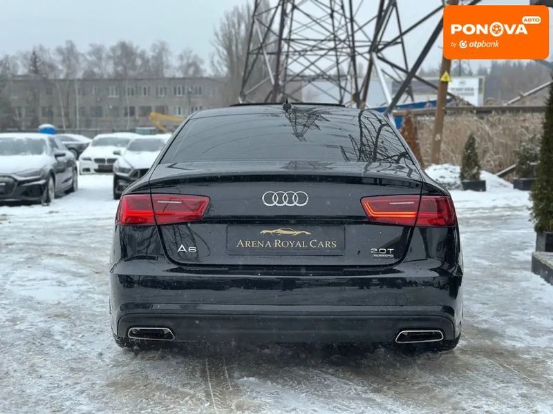 Audi A6, 2018 г., Бензин, 68 тыс. км, Седан, Чорный, Харьков AT-10410088 фото