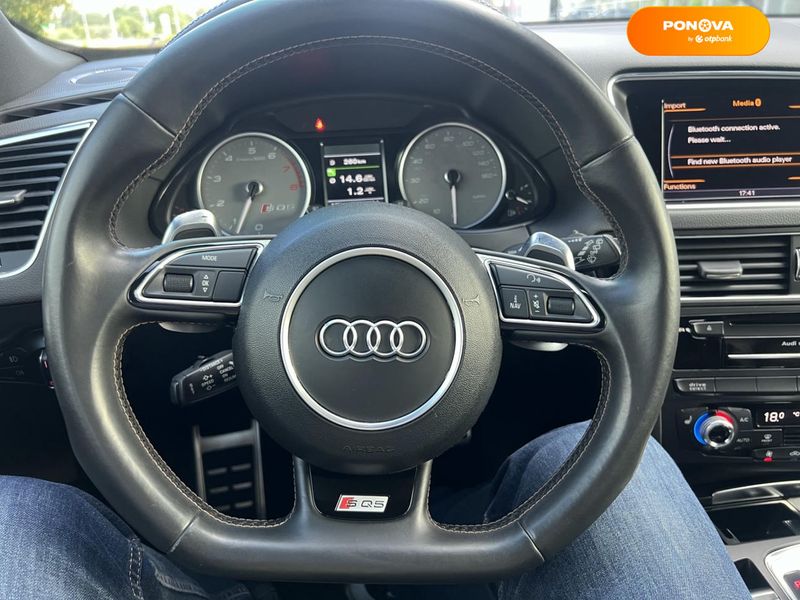 Audi SQ5, 2015, Бензин, 3 л., 140 тис. км, Позашляховик / Кросовер, Чорний, Київ 110409 фото