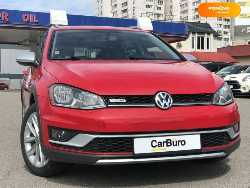 Volkswagen Golf Alltrack, 2017, Бензин, 1.8 л., 78 тыс. км, Универсал, Красный, Одесса 40548 фото