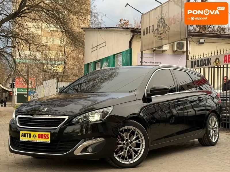 Peugeot 308, 2015 р., Дизель, 236 тис. км, Універсал, Чорний, Миколаїв AT-10415711 фото