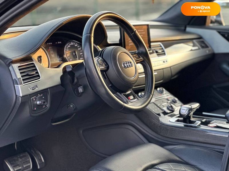 Audi S8, 2013, Бензин, 3.99 л., 147 тыс. км, Седан, Чорный, Киев 52156 фото