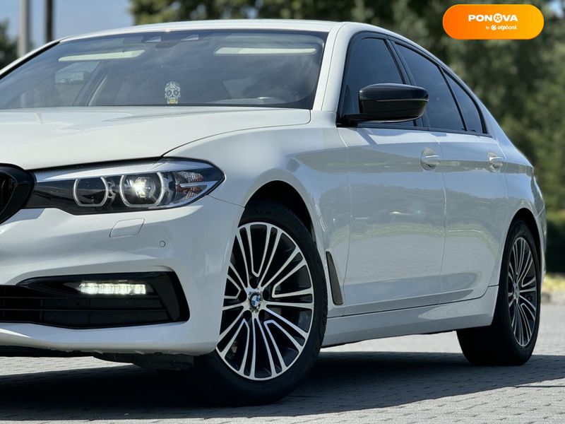 BMW 5 Series, 2018, Дизель, 2 л., 150 тис. км, Седан, Білий, Хуст Cars-Pr-68620 фото