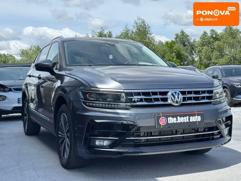 Volkswagen Tiguan, 2017 р., Бензин, 153 тис. км, Позашляховик / Кросовер, Сірий, Рівне AT-10418468 фото