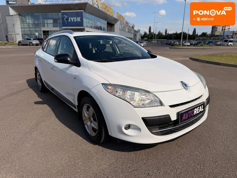 Renault Megane, 2012 р., Бензин, 250 тис. км, Універсал, Білий, Кривий Ріг AT-10425808 фото