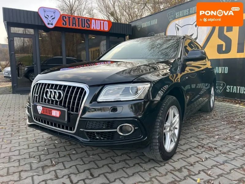 Audi Q5, 2012 р., Бензин, 160 тис. км, Позашляховик / Кросовер, Чорний, Хмельницький AT-10407328 фото