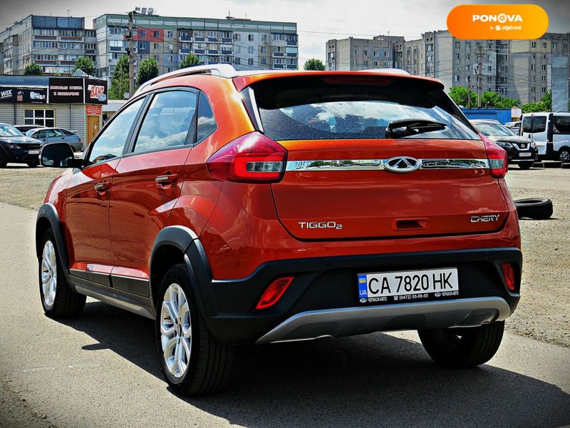 Chery Tiggo 2, 2019, Газ пропан-бутан / Бензин, 1.5 л., 83 тыс. км, Внедорожник / Кроссовер, Оранжевый, Черкассы 97357 фото