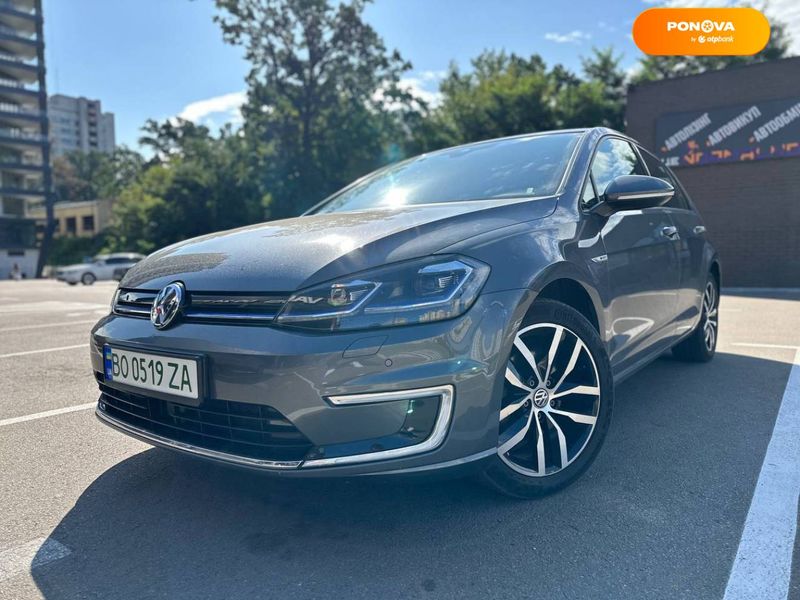 Volkswagen e-Golf, 2018, Електро, 85 тис. км, Хетчбек, Сірий, Вишневе Cars-Pr-69109 фото