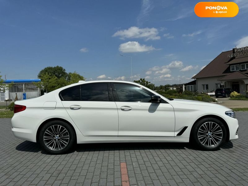 BMW 5 Series, 2018, Дизель, 2 л., 150 тис. км, Седан, Білий, Хуст Cars-Pr-68620 фото