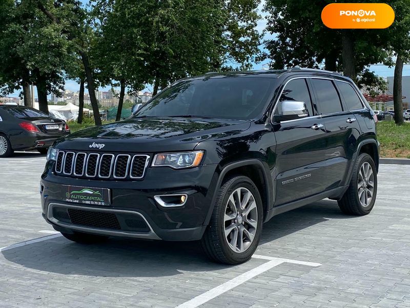 Jeep Grand Cherokee, 2017, Бензин, 3.6 л., 88 тис. км, Позашляховик / Кросовер, Чорний, Київ 111184 фото