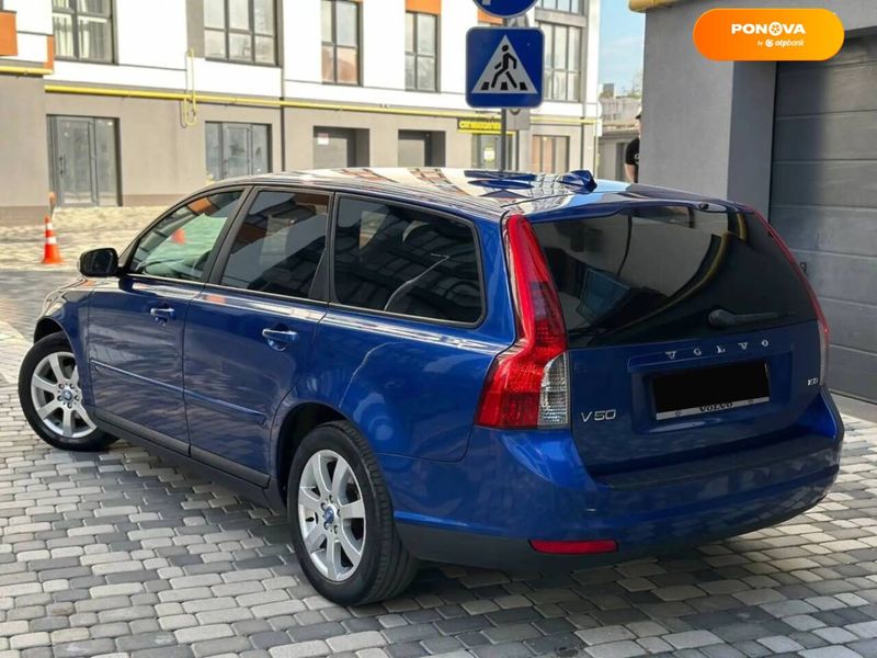 Volvo V50, 2008, Дизель, 1.6 л., 217 тис. км, Універсал, Синій, Косів Cars-Pr-66753 фото