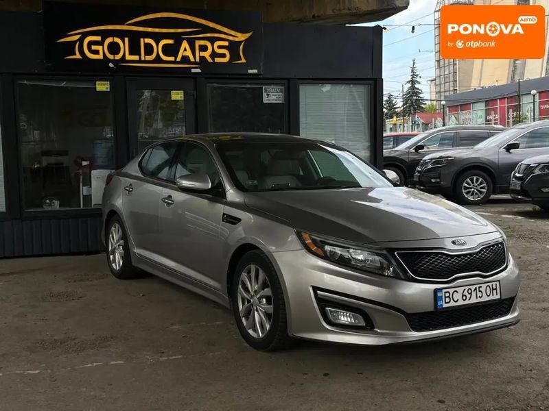 Kia Optima, 2014 г., Бензин, 283 тыс. км, Седан, Серый, Львов AT-10401915 фото