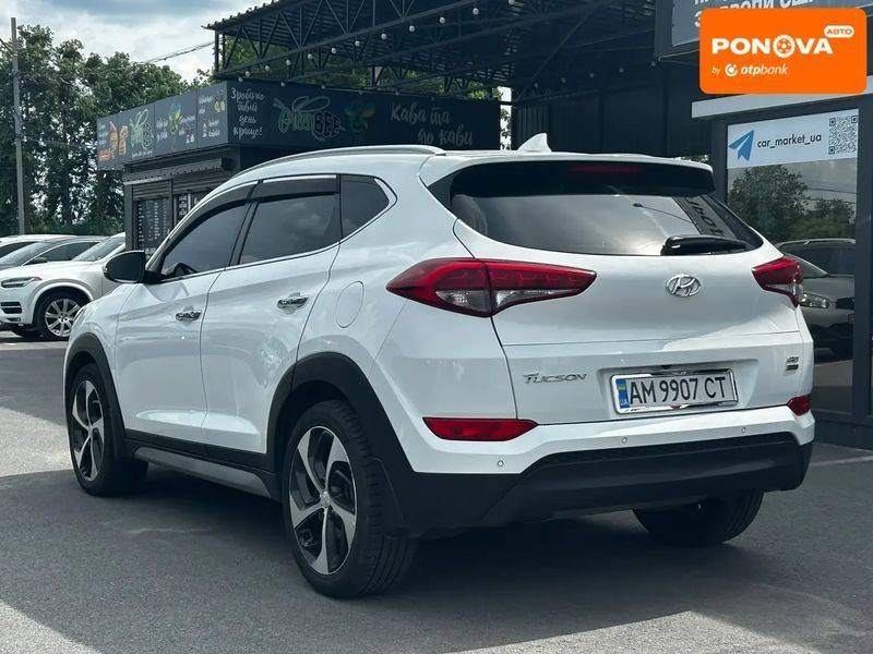 Hyundai Tucson, 2018 г., Дизель, 178 тыс. км, Внедорожник / Кроссовер, Белый, Житомир AT-10418238 фото
