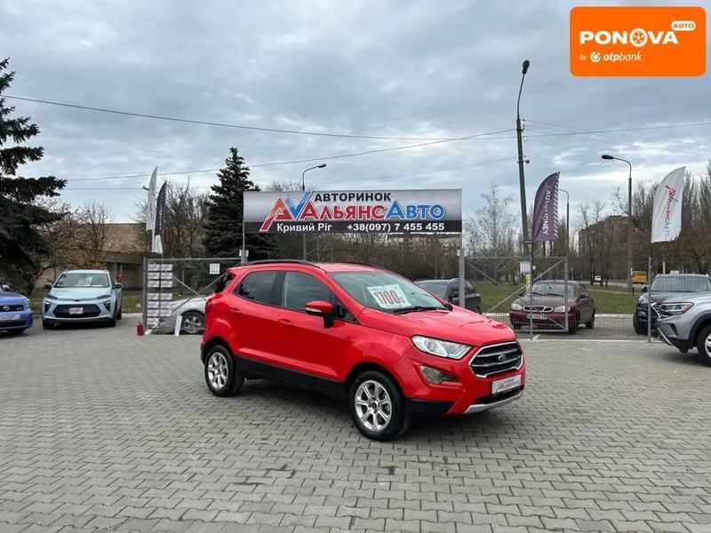 Ford EcoSport, 2019 г., Бензин, 66 тыс. км, Внедорожник / Кроссовер, Красный, Кривой Рог AT-10405067 фото