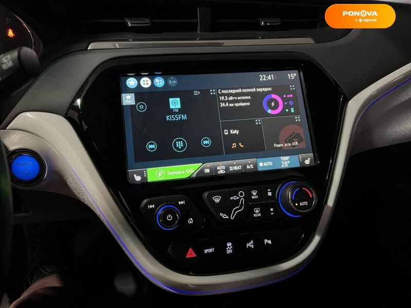 Chevrolet Bolt EV, 2019, Електро, 27 тис. км, Хетчбек, Червоний, Київ 97394 фото