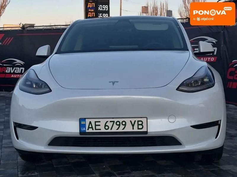 Tesla Model Y, 2022 р., Електро, 65 тис. км, Седан, Білий, Дніпро (Дніпропетровськ) AT-10410987 фото
