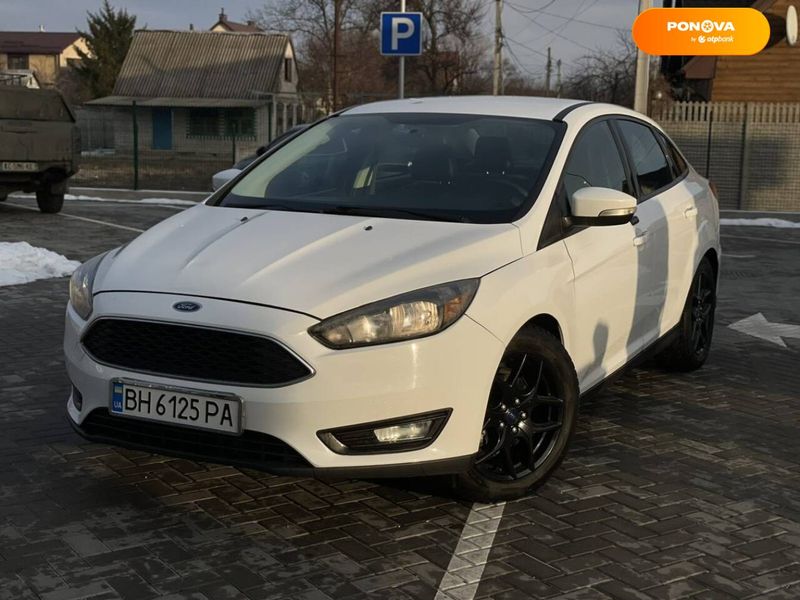 Ford Focus, 2016, Бензин, 2 л., 78 тис. км, Седан, Білий, Дніпро (Дніпропетровськ) 12203 фото