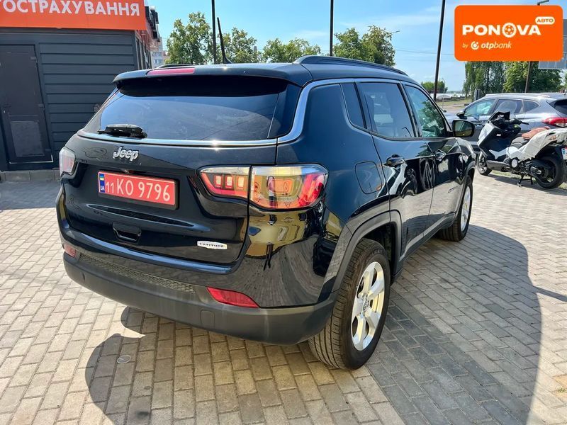 Jeep Compass, 2018 г., Бензин, 125 тыс. км, Внедорожник / Кроссовер, Чорный, Ровно AT-10420209 фото