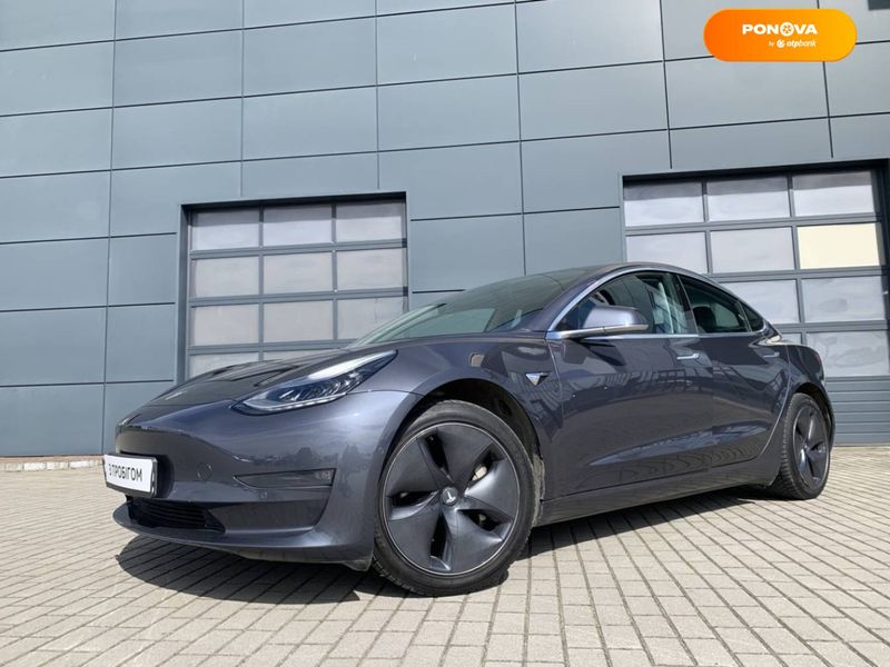 Tesla Model 3, 2019, Електро, 117 тис. км, Седан, Сірий, Львів 36623 фото