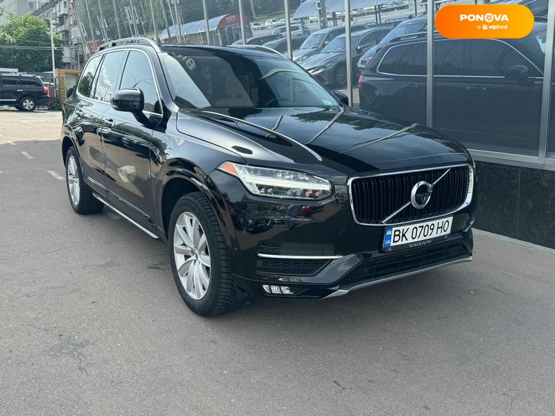 Volvo XC90, 2016, Бензин, 2 л., 115 тис. км, Позашляховик / Кросовер, Чорний, Київ 111055 фото