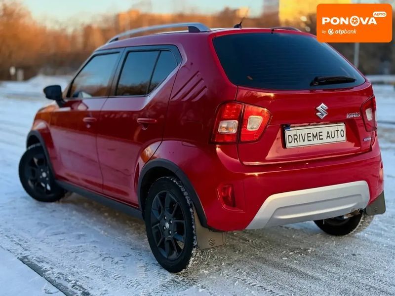 Suzuki Ignis, 2020 р., Гібрид (HEV), 60 тис. км, Хетчбек, Червоний, Дніпро (Дніпропетровськ) AT-10409179 фото