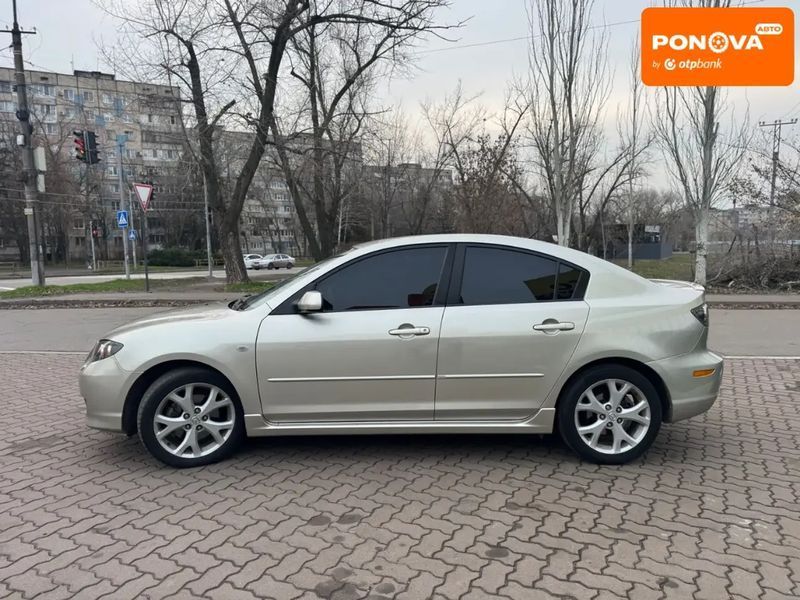 Mazda 3, 2007 г., Бензин, 184 тыс. км, Седан, Бежевый, Кривой Рог AT-10405323 фото