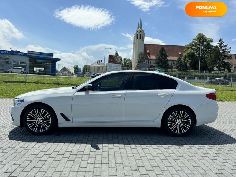 BMW 5 Series, 2018, Дизель, 2 л., 150 тис. км, Седан, Білий, Хуст Cars-Pr-68620 фото