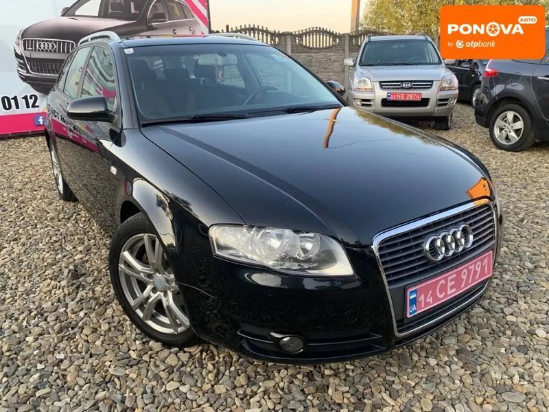 Audi A4, 2007 р., Бензин, 260 тис. км, Універсал, Чорний, Коломия AT-10400948 фото