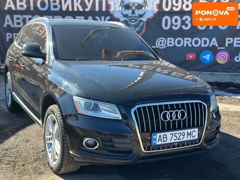Audi Q5, 2014 г., Дизель, 250 тыс. км, Внедорожник / Кроссовер, Чорный, Винница AT-10412378 фото