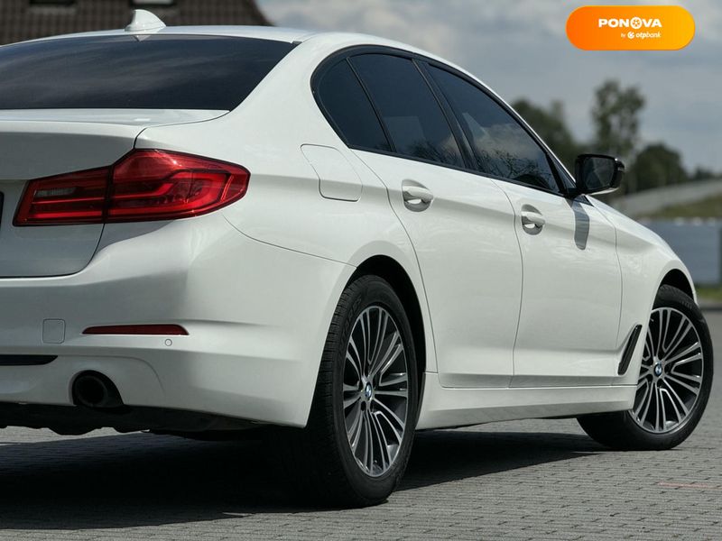 BMW 5 Series, 2018, Дизель, 2 л., 150 тис. км, Седан, Білий, Хуст Cars-Pr-68620 фото