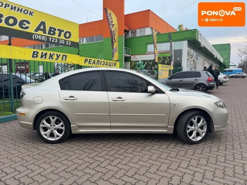 Mazda 3, 2007 г., Бензин, 184 тыс. км, Седан, Бежевый, Кривой Рог AT-10405323 фото