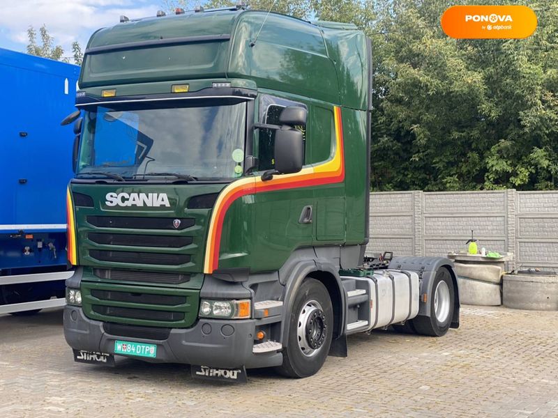 Scania R 450, 2013, Дизель, 12.7 л., 890 тис. км, Тягач, Зелений, Вінниця 44480 фото