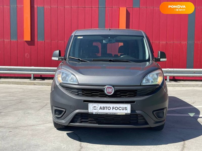 Fiat Doblo, 2017, Дизель, 1.25 л., 223 тыс. км, Минивен, Серый, Киев 46312 фото