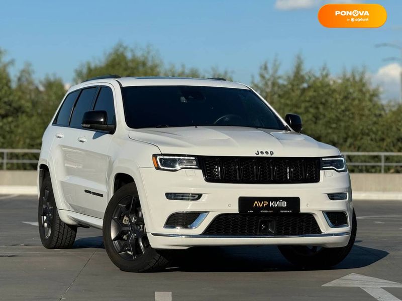 Jeep Grand Cherokee, 2019, Газ пропан-бутан / Бензин, 5.7 л., 132 тис. км, Позашляховик / Кросовер, Білий, Київ 107224 фото