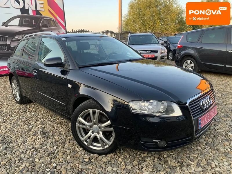 Audi A4, 2007 р., Бензин, 260 тис. км, Універсал, Чорний, Коломия AT-10400948 фото