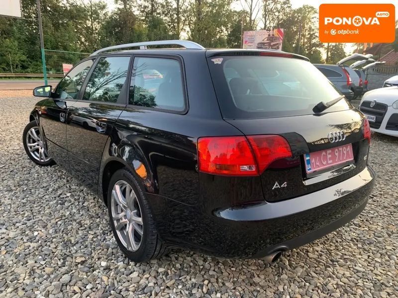 Audi A4, 2007 р., Бензин, 260 тис. км, Універсал, Чорний, Коломия AT-10400948 фото