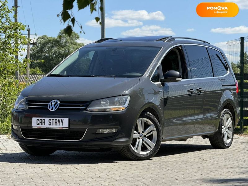 Volkswagen Sharan, 2012, Дизель, 2 л., 282 тыс. км, Минивен, Серый, Стрый 47056 фото