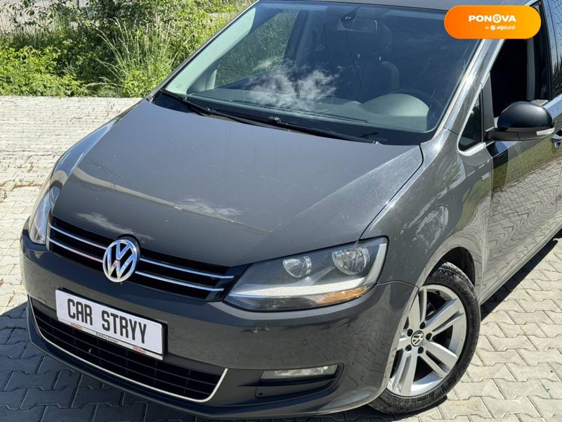 Volkswagen Sharan, 2012, Дизель, 2 л., 282 тыс. км, Минивен, Серый, Стрый 47056 фото