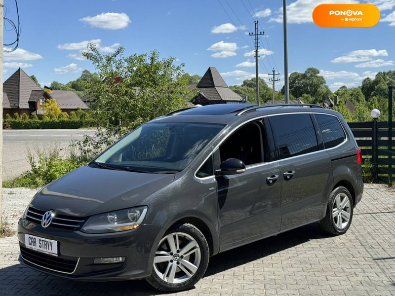 Volkswagen Sharan, 2012, Дизель, 2 л., 282 тыс. км, Минивен, Серый, Стрый 47056 фото