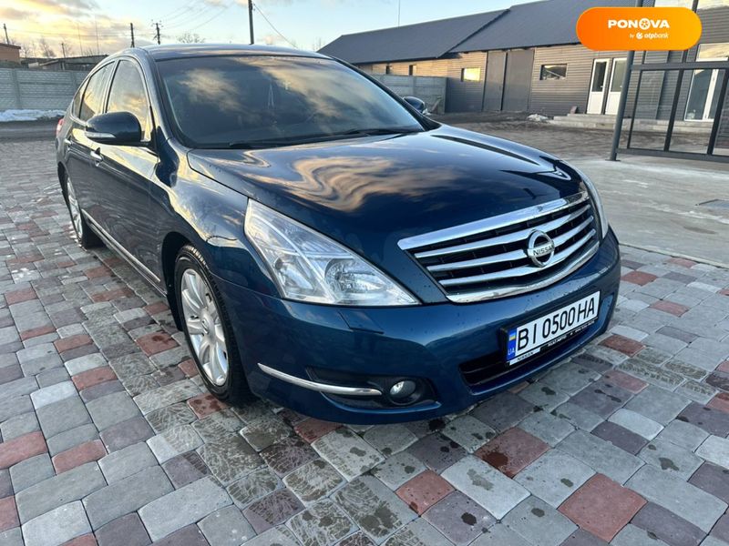 Nissan Teana, 2008, Газ пропан-бутан / Бензин, 3.5 л., 198 тис. км, Седан, Синій, Миргород Cars-Pr-60771 фото