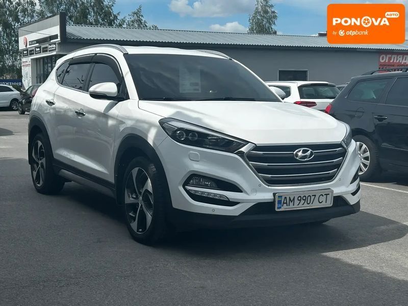 Hyundai Tucson, 2018 г., Дизель, 178 тыс. км, Внедорожник / Кроссовер, Белый, Житомир AT-10418238 фото