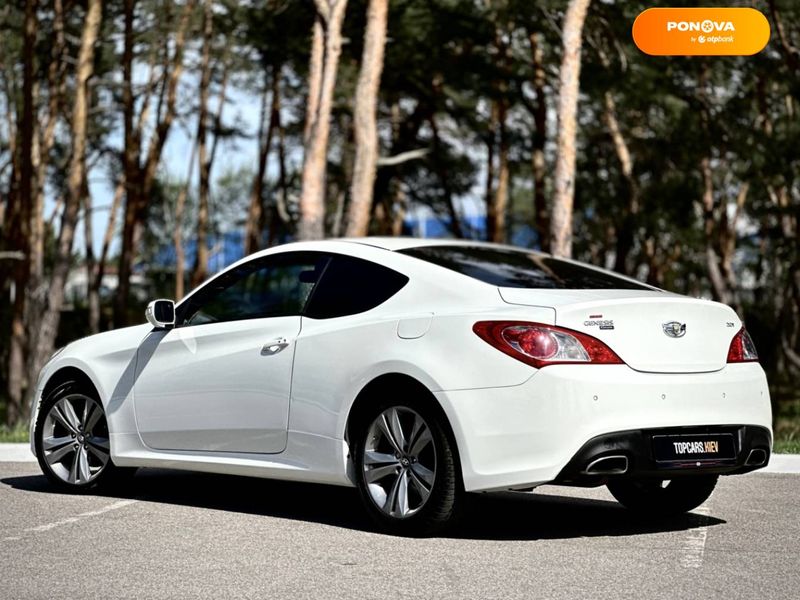 Hyundai Genesis Coupe, 2011, Газ пропан-бутан / Бензин, 2 л., 147 тыс. км, Купе, Белый, Киев 49287 фото