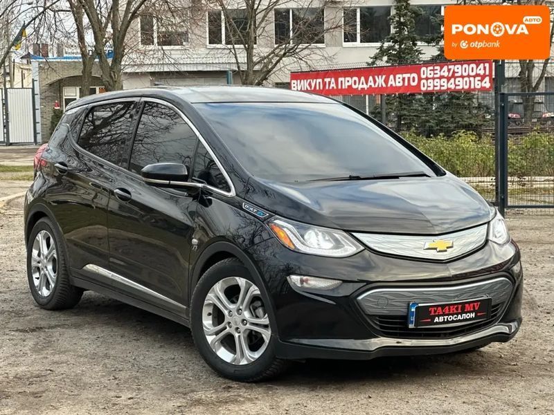 Chevrolet Bolt EV, 2017 р., Електро, 180 тис. км, Хетчбек, Чорний, Дніпро (Дніпропетровськ) AT-10406564 фото