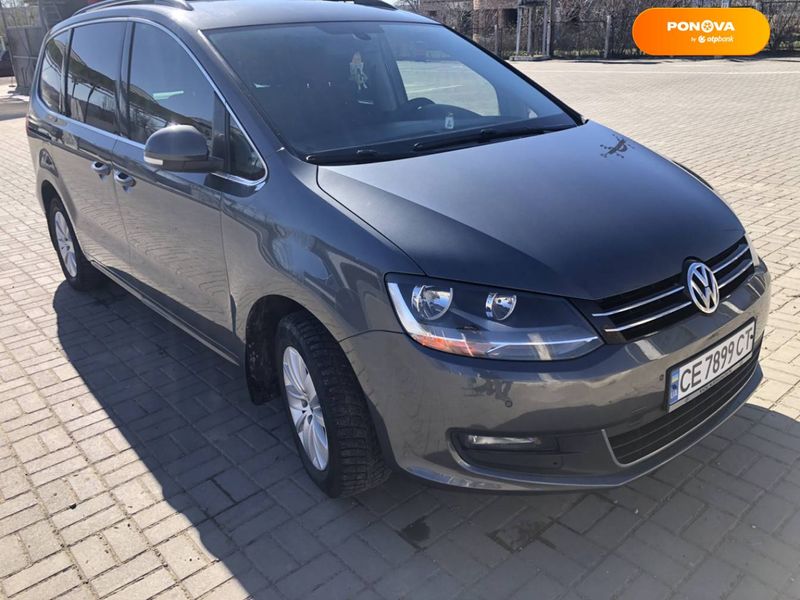 Volkswagen Sharan, 2013, Дизель, 1.97 л., 276 тыс. км, Минивен, Серый, Черновцы Cars-Pr-59919 фото