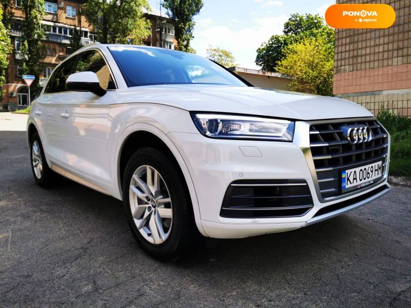 Audi Q5, 2020, Бензин, 1.98 л., 70 тис. км, Позашляховик / Кросовер, Білий, Київ Cars-Pr-68685 фото