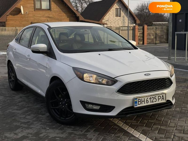 Ford Focus, 2016, Бензин, 2 л., 78 тис. км, Седан, Білий, Дніпро (Дніпропетровськ) 12203 фото