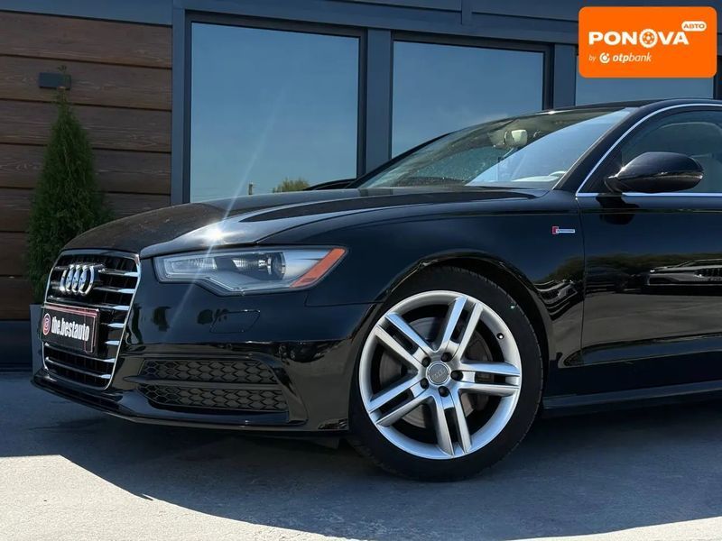 Audi A6, 2015 р., Бензин, 181 тис. км, Седан, Чорний, Рівне AT-10425494 фото