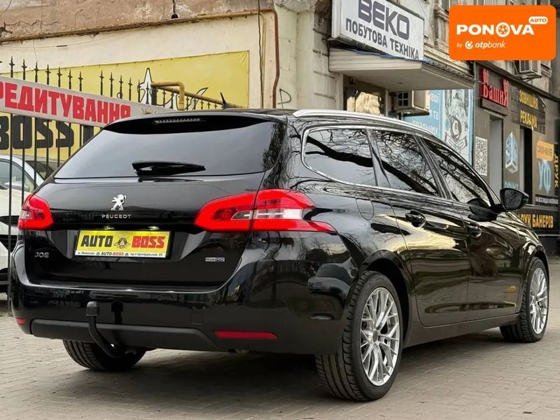 Peugeot 308, 2015 р., Дизель, 236 тис. км, Універсал, Чорний, Миколаїв AT-10415711 фото