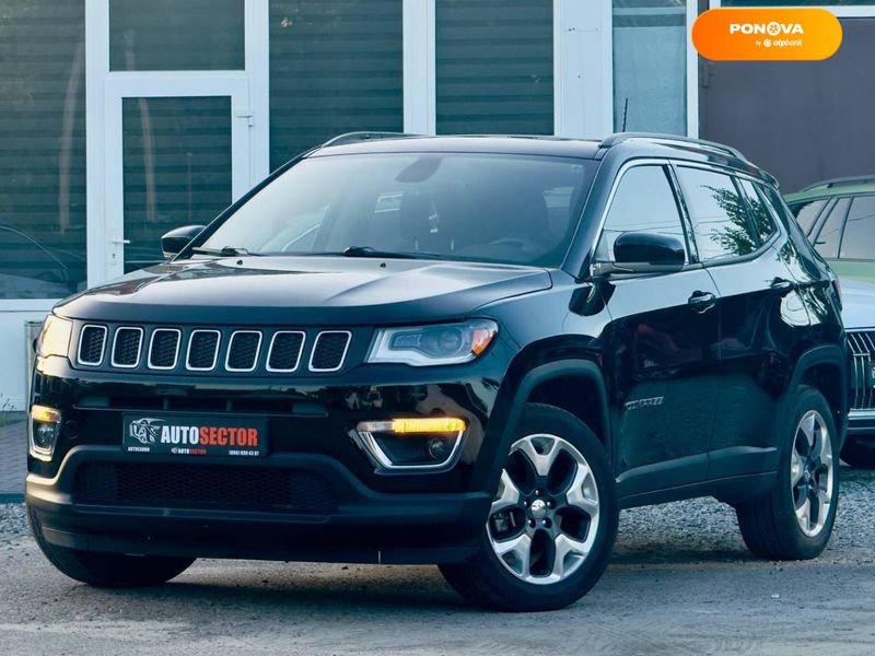 Jeep Compass, 2018, Бензин, 2.36 л., 85 тис. км, Позашляховик / Кросовер, Чорний, Харків 103793 фото