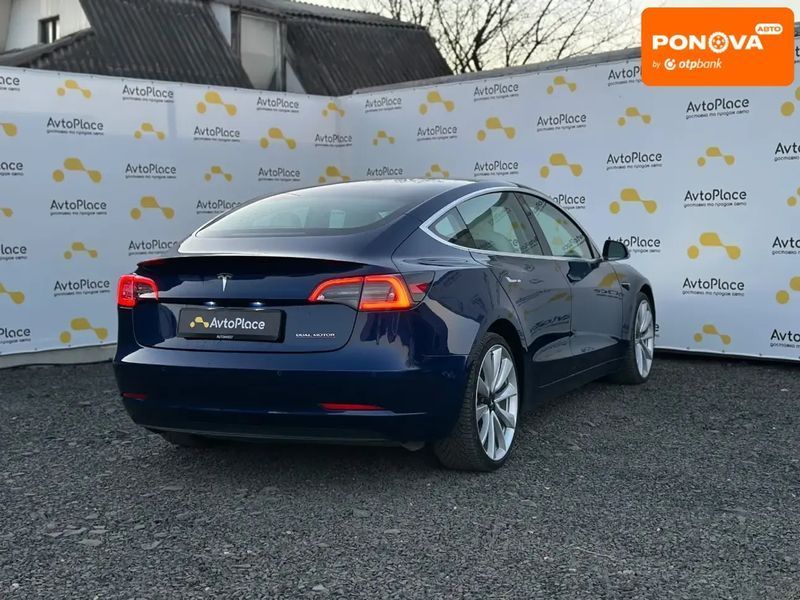 Tesla Model 3, 2019 г., Електро, 155 тыс. км, Хетчбек, Синий, Луцк AT-10411620 фото